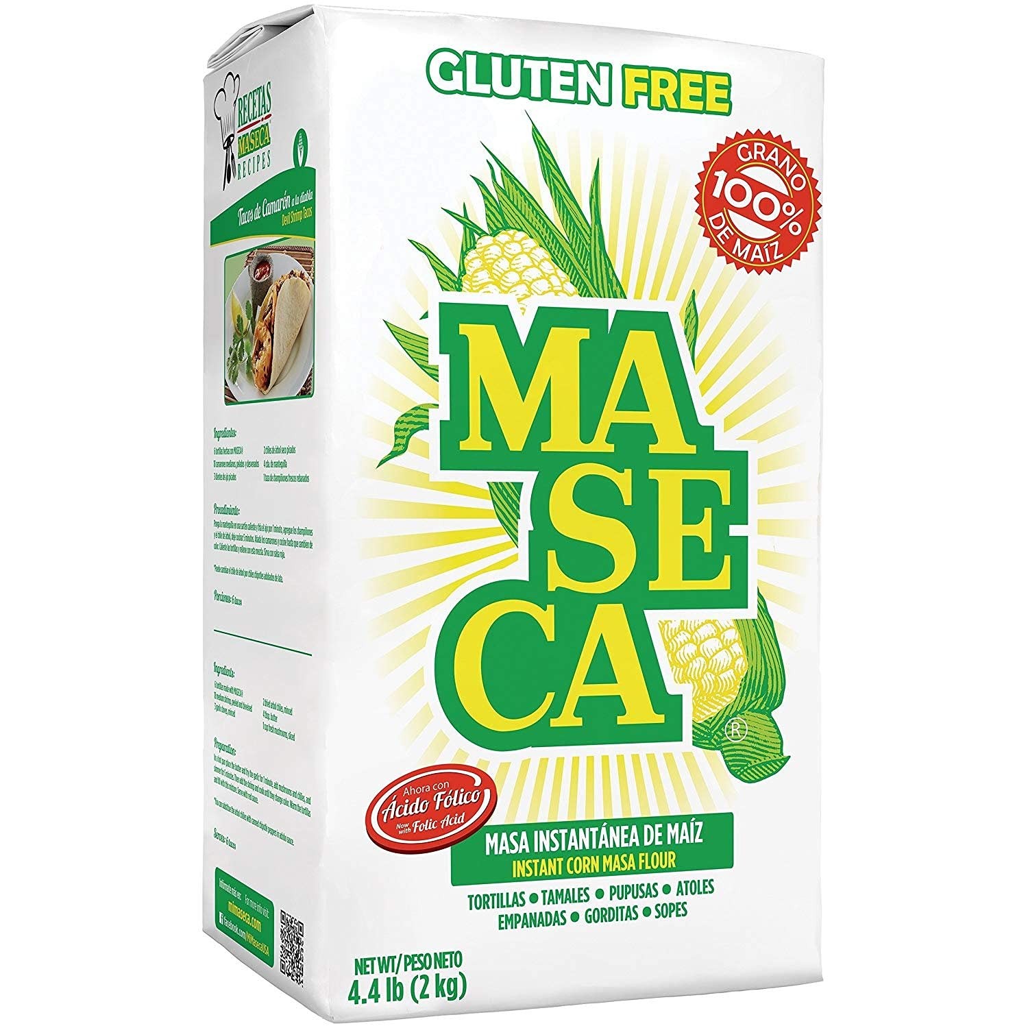 MASECA CORN FLOUR 4.4 LBS