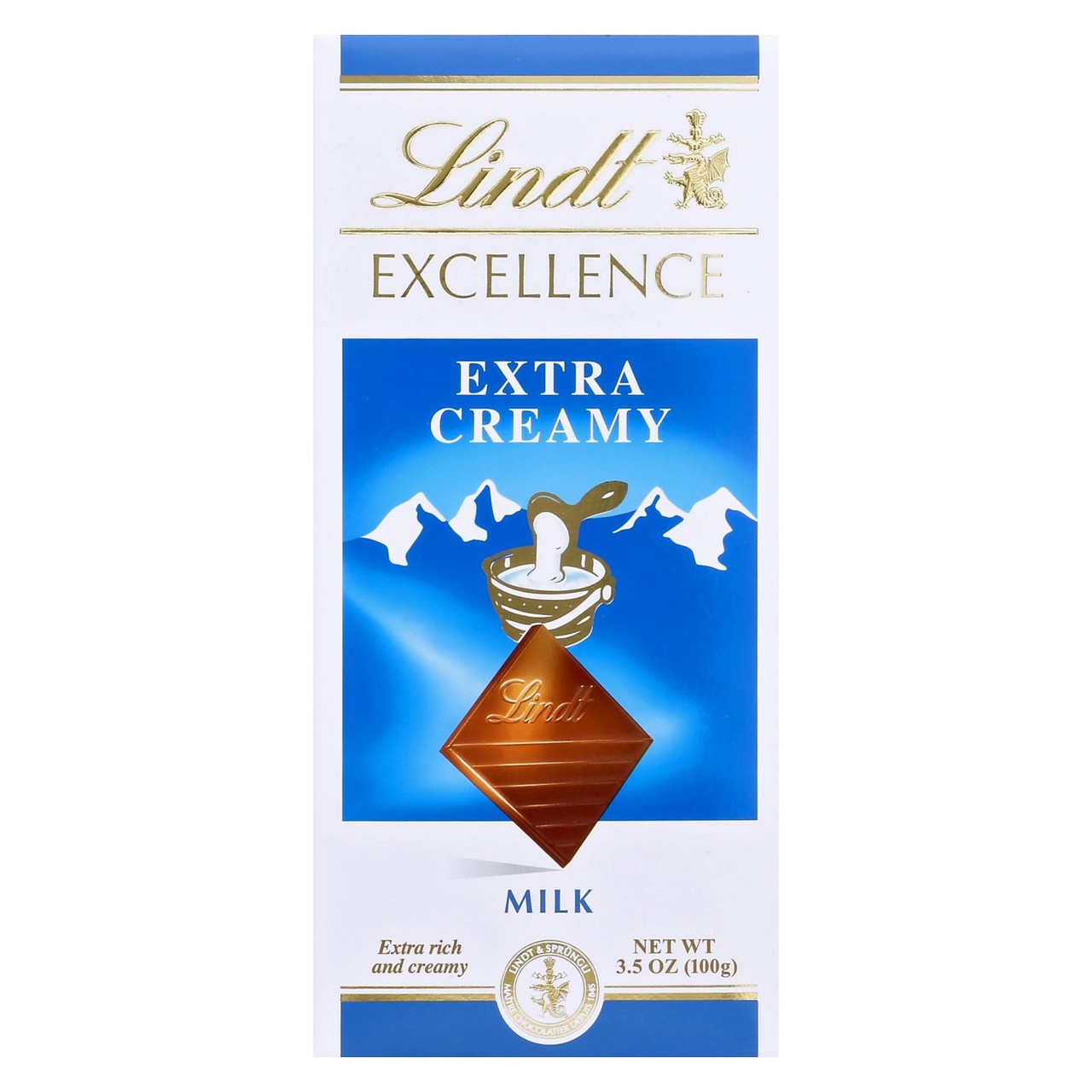 LINDT CHOC BAR/EXCEL X CRMY 0.19 LBS