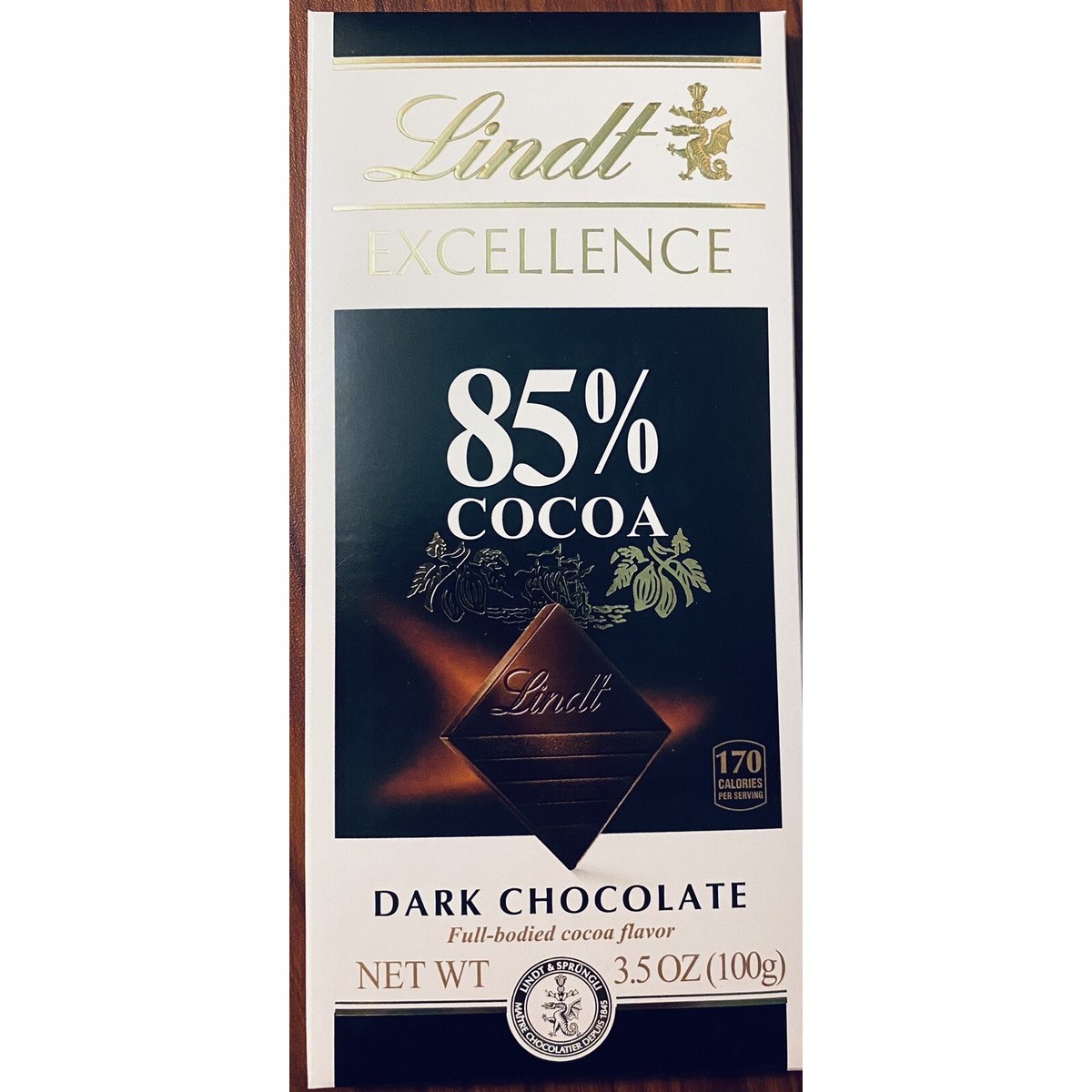 LINDT EXTRA DARK 85% COCOA 0.19 Lbs