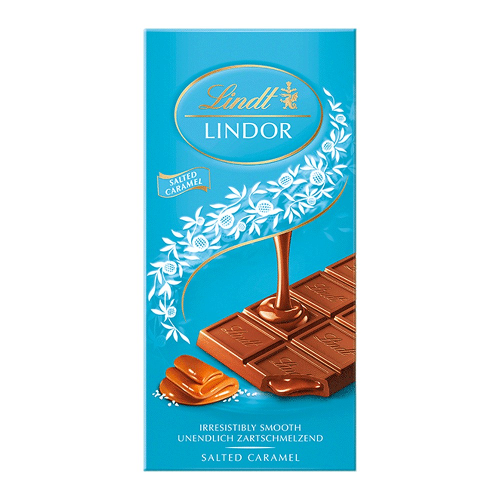 LINDT BAR CARAMEL  CHOCOLATE 1 PACK