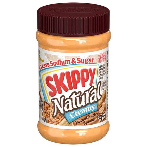 SKIPPY CREAMY NATURA 15 OZ