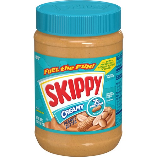 SKIPPY CREAMY PEANUT BUTTER 28 OZ