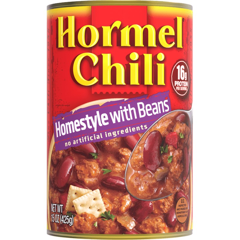 HORMEL CHILI W/BEANS 25 OZ