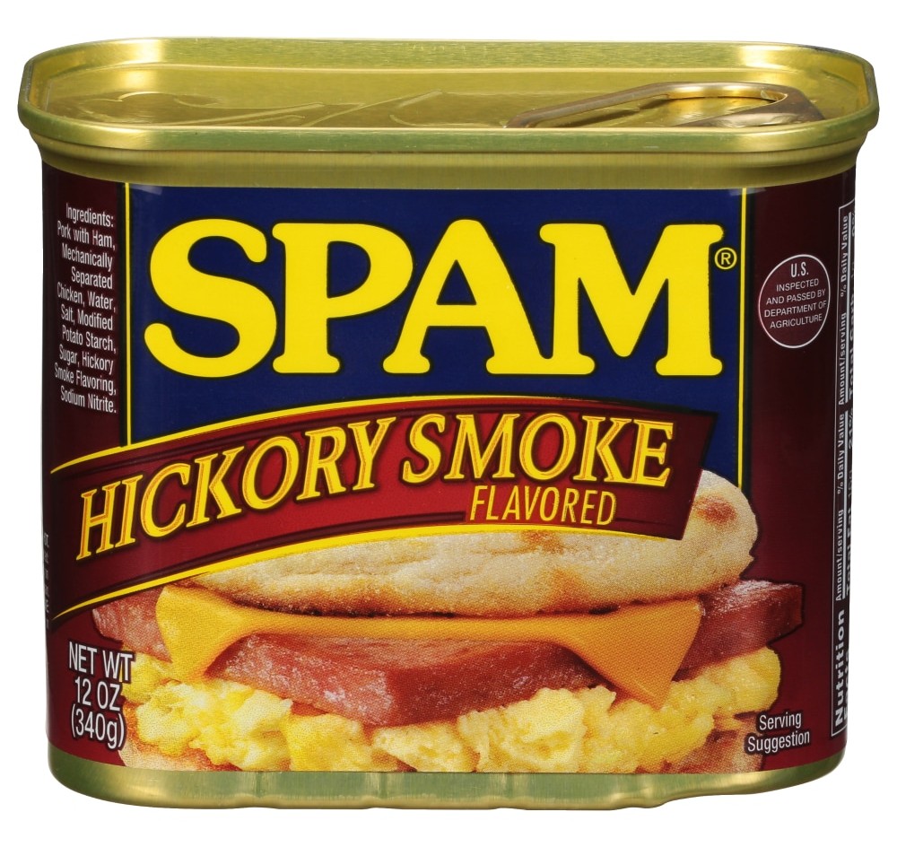Spam Hickory Smoke 12 OZ