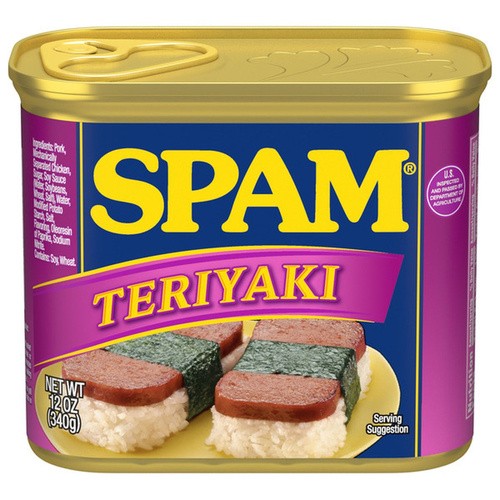 SPAM TERIYAKI 12 OZ