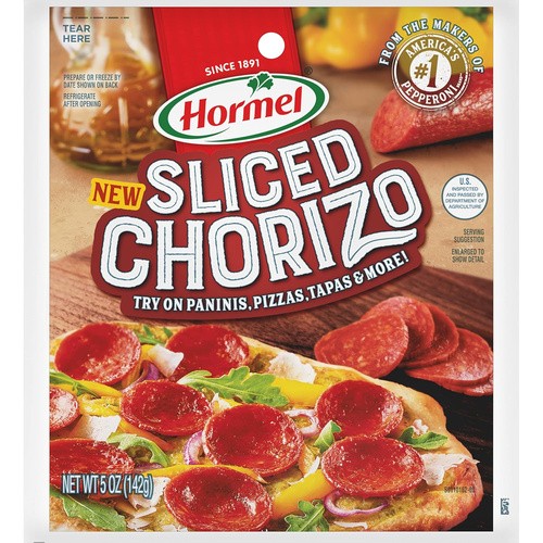 HORMEL SLICED CHORIZ 5 OZ