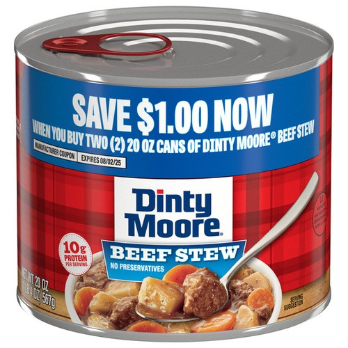 DINTY MOORE BEEF STEW 20 OZ