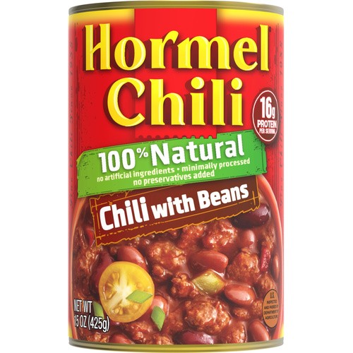 HORMEL CHILI WITH BEANS 15 OZ