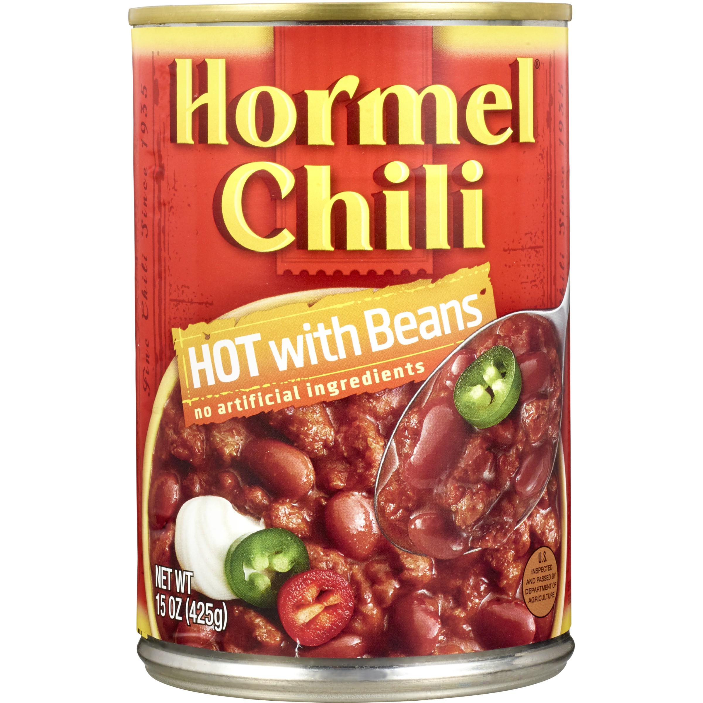Hormel Hot Chili With Beans 15 OZ