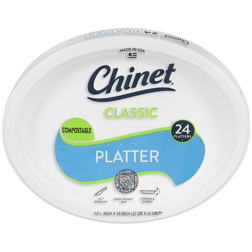 CHINET PLATTER                           24 COUNT