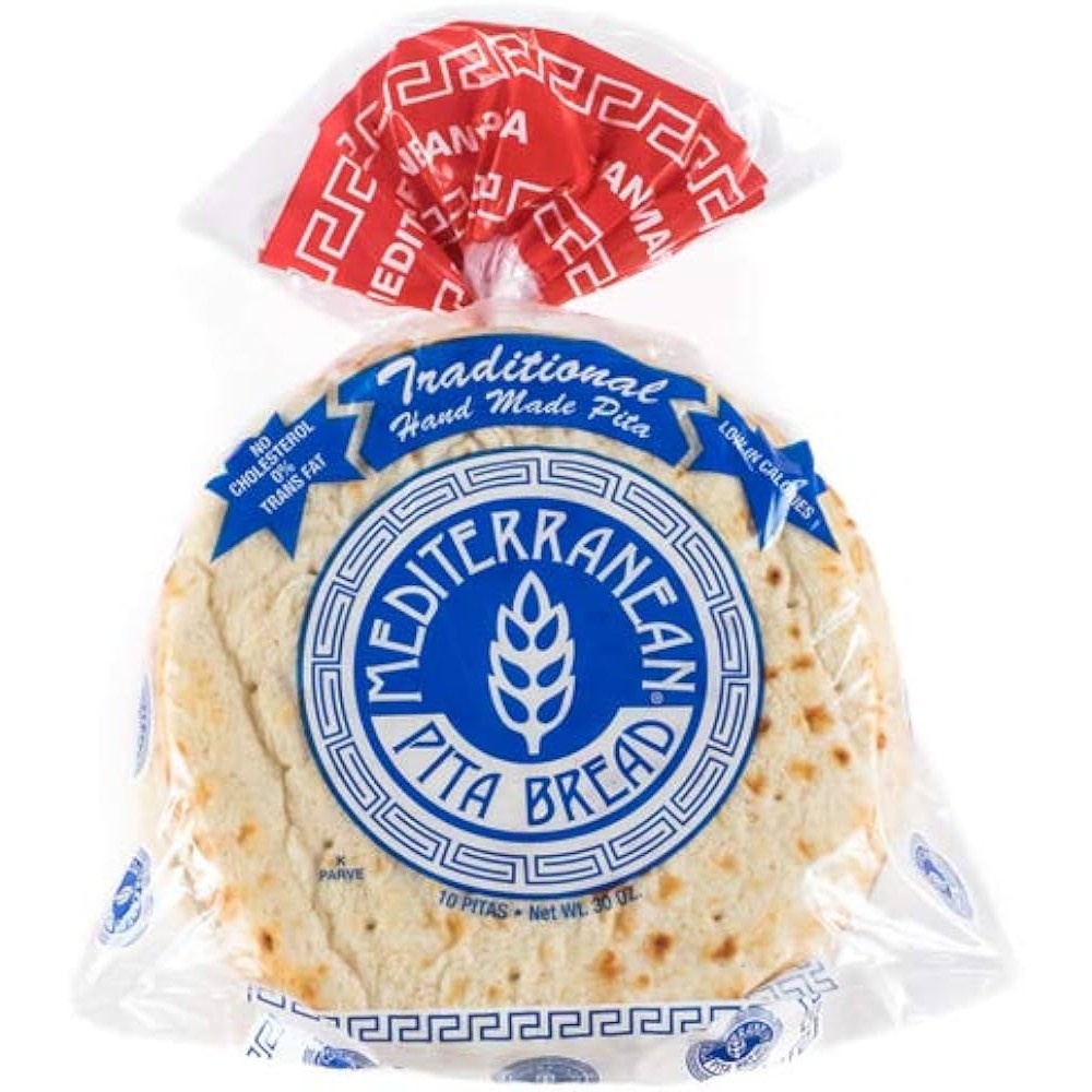 MEDITERRANEAN PITA BREAD 10 PCS 30 OZ