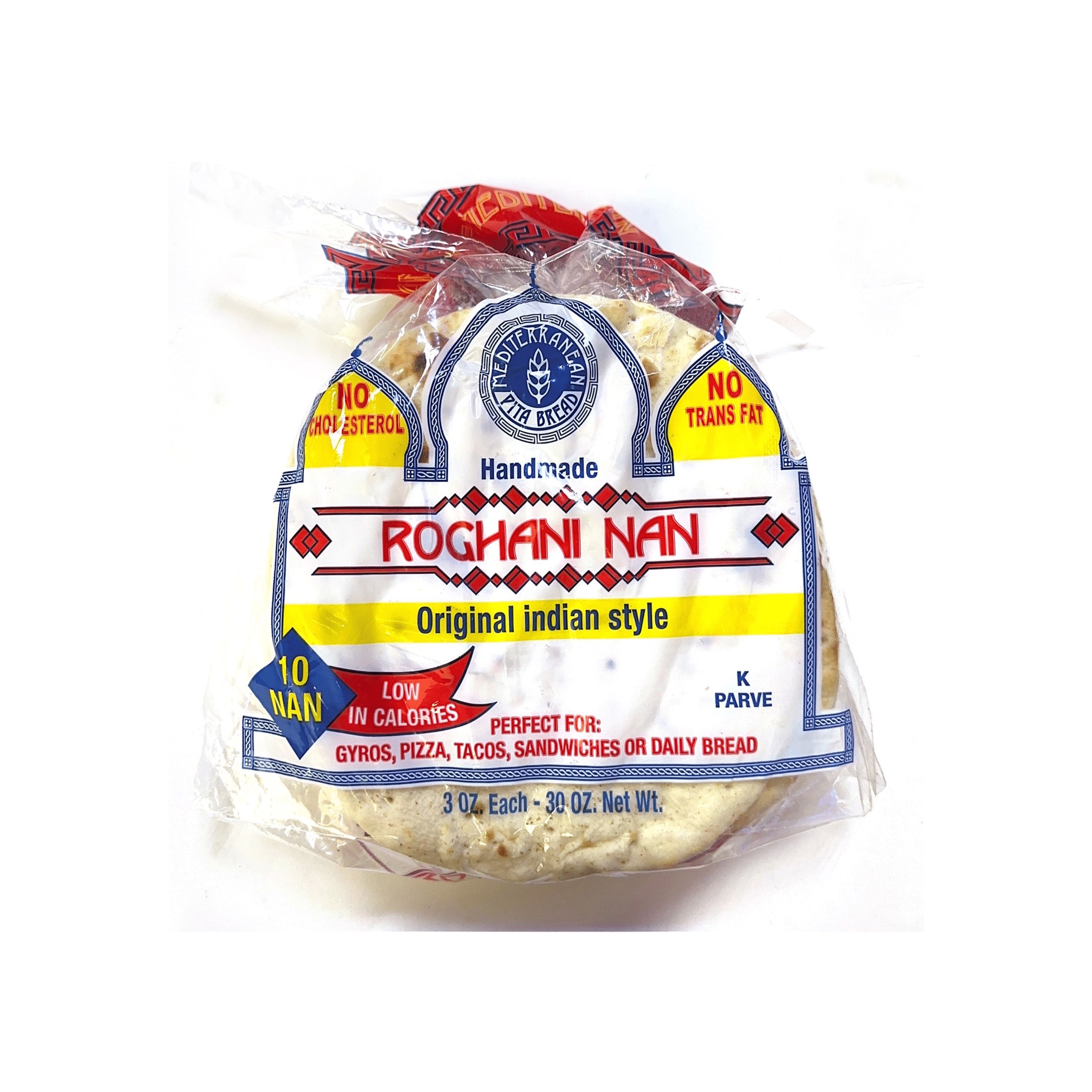 MEDITERRANEAN ROGHANI NAN 10 PCS 30 OZ