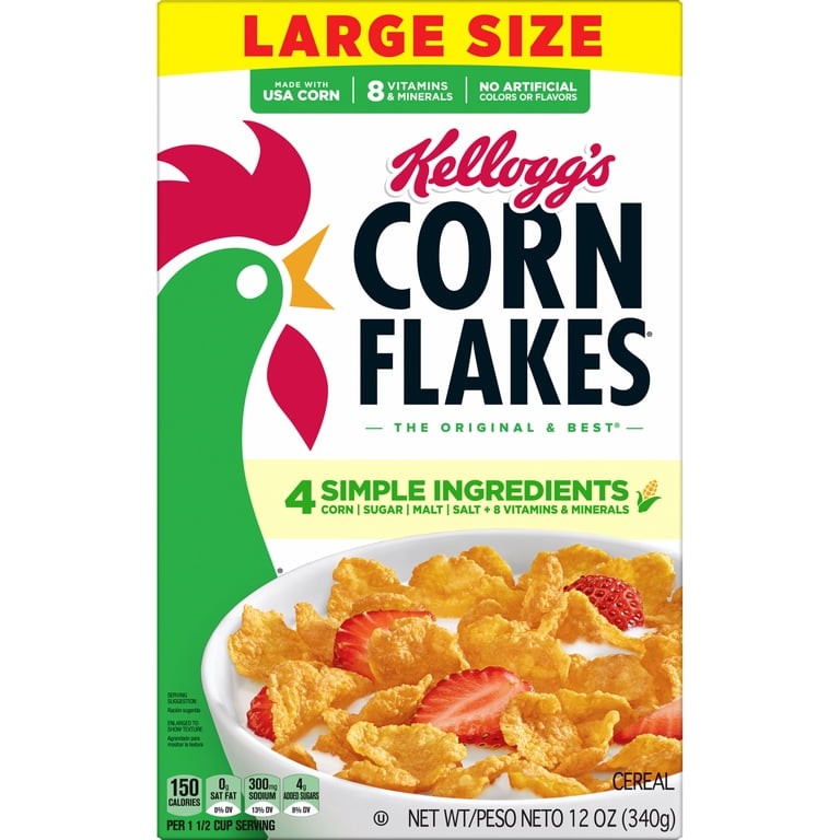 KELLOGG'S CORN FLAKES 12 OZ
