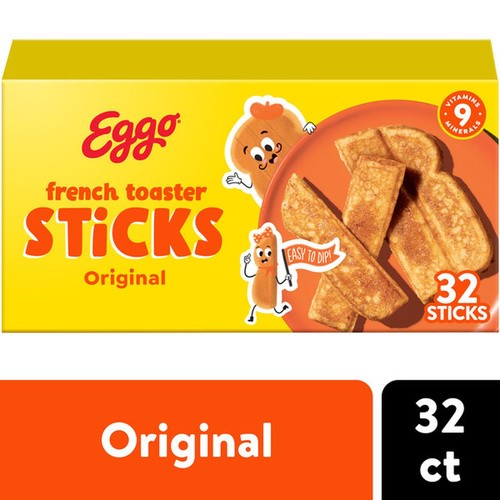 KELLOGGS EGGO FRENCH TOAST STICKS 32 COUNT