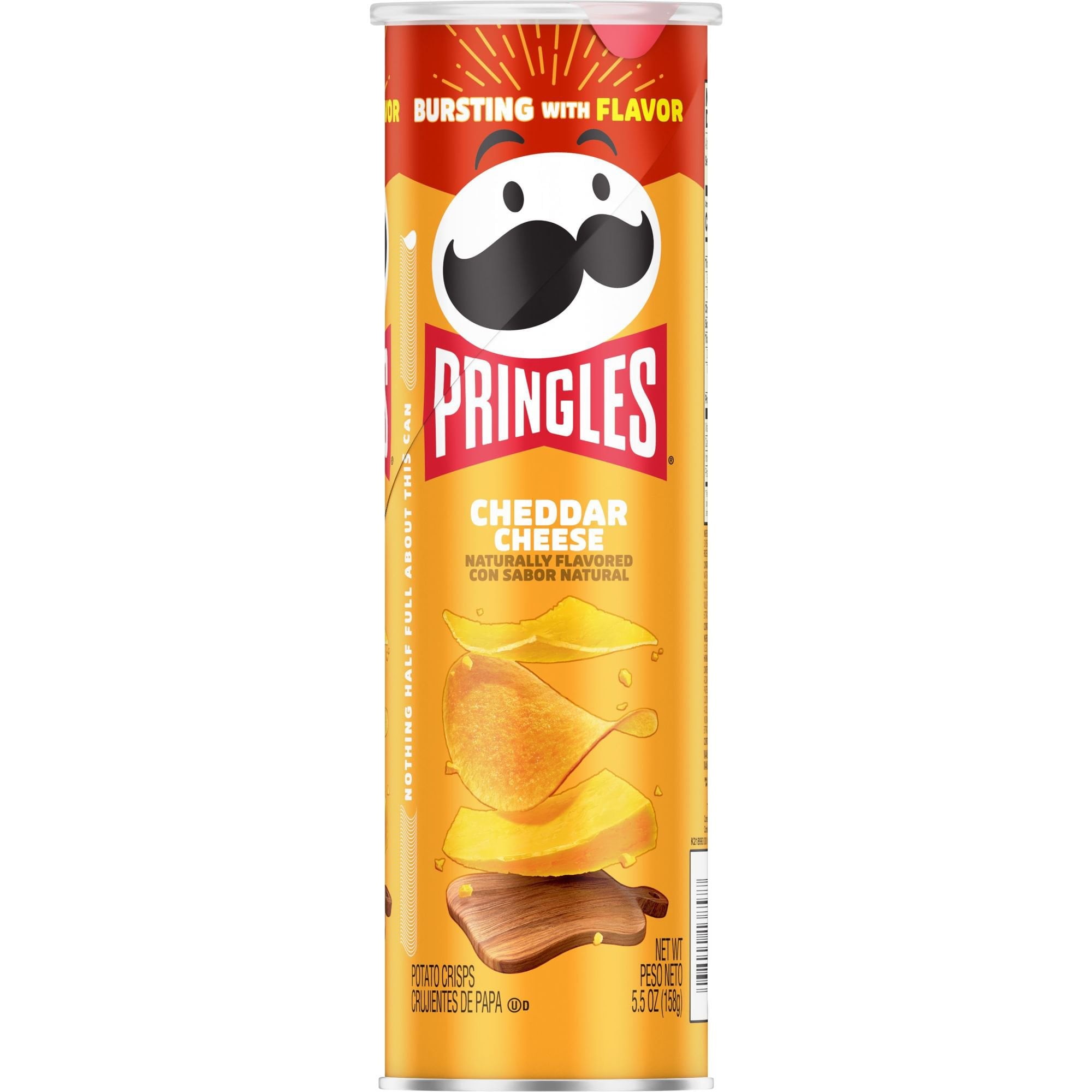PRINGLES CHEDDAR CHEESE CAN