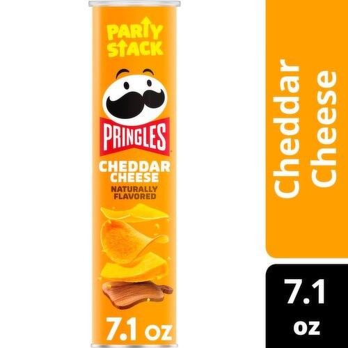 PRINGLES CHEDDAR MEG 7.1 OZ