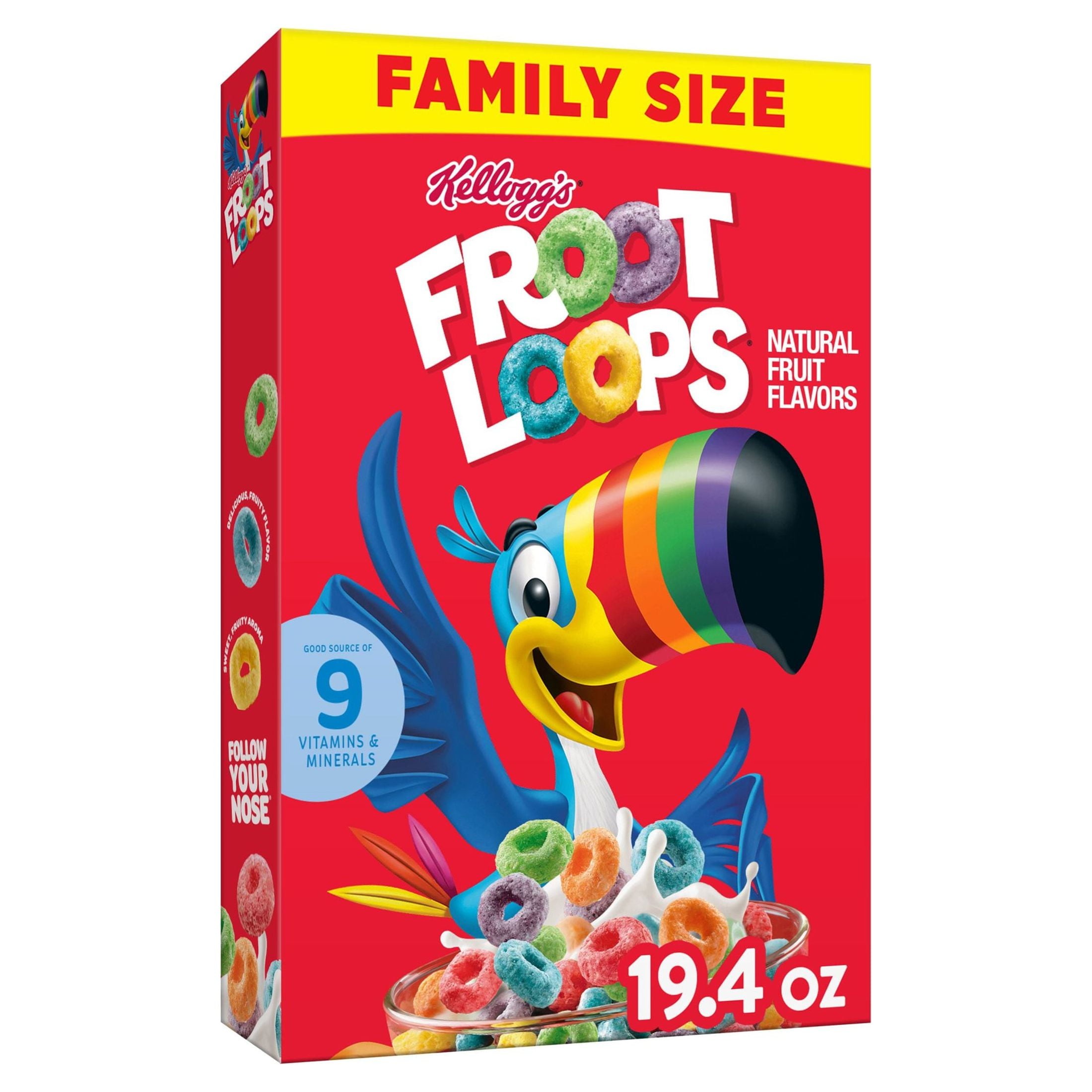 KELLOGS FROOT LOOPS 14.7 OZ