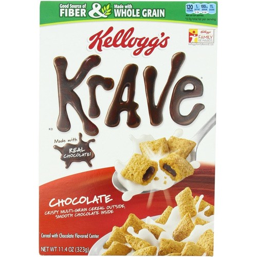 KELLOGGS KRAVE CHOC 11.4 OZ