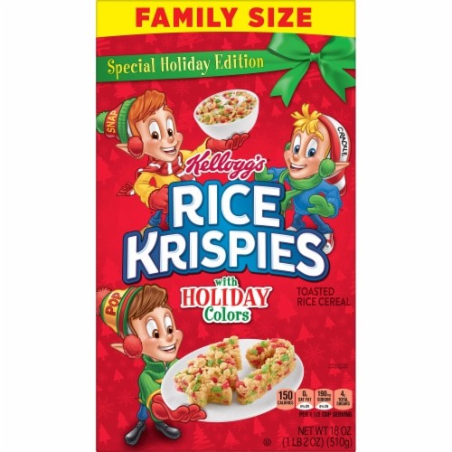 KELLOGGS RICE KRISPIES (FAMILY PACK) 18 OZ