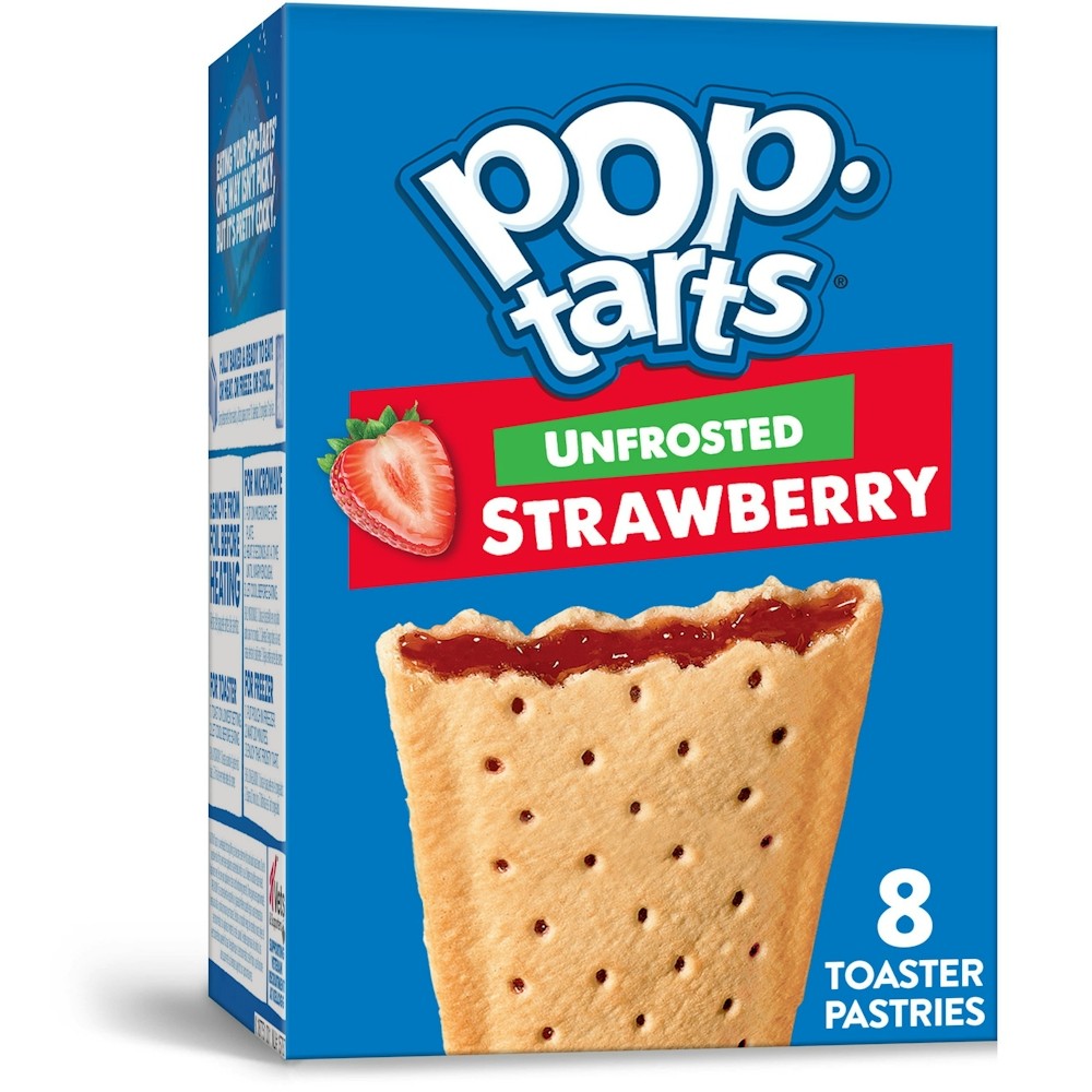 Pop Tarts Unfrosted Strawberry 13.5 OZ