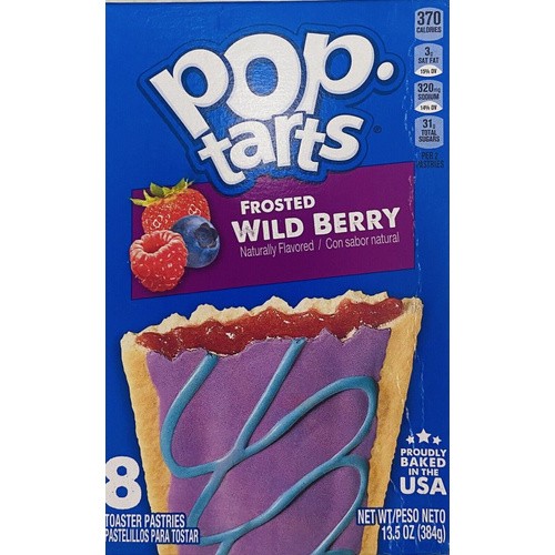 KELLOGGS POP TARTS WLD BRY 8 COUNT