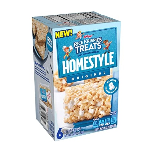 KELLOGGS RICE KRISPIE TREATS HOMESTY     6 COUNT
