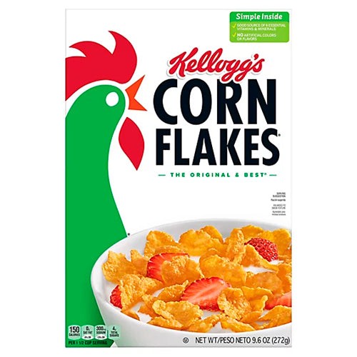 KELLOGGS CORN FLAKES CEREAL 9.6 OZ