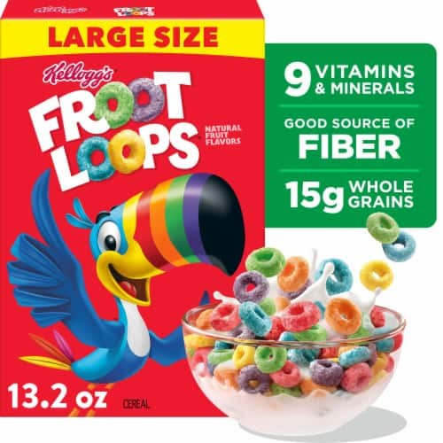 KELLOGGS FROOT LOOPS 13.2 OZ