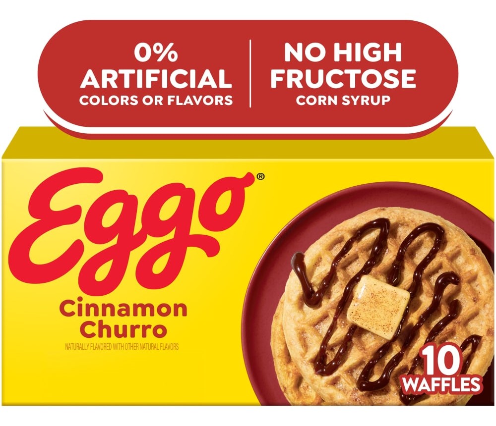 Eggo Cinnamon Churro Waffles 10 Count