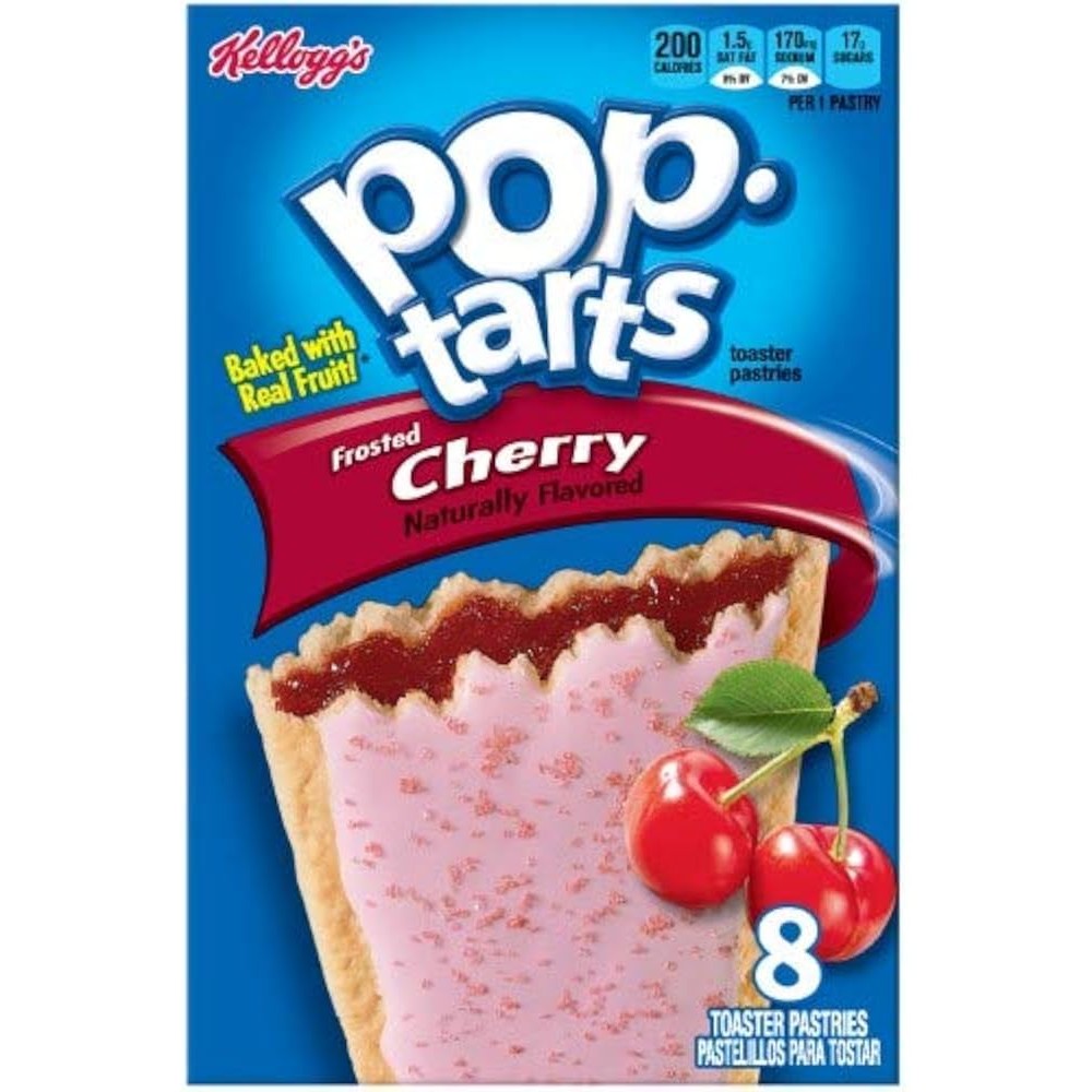 Kellogg's Pop Tarts Cherry 14.7 Oz
