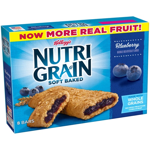 NUTRI GRAIN BLUEBERRY  BARS              8 COUNT