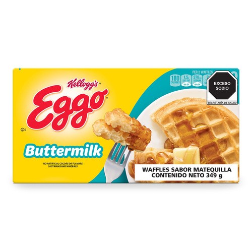 EGGOS BUTTERMILK WAFFLES 12.3 OZ