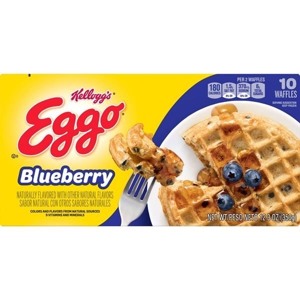 Kellogg's Eggo Blueberry Waffle 10 Count
