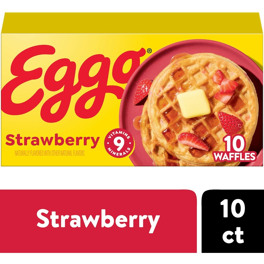 Kellogg's Eggo Strawberry Waffle 10 Count