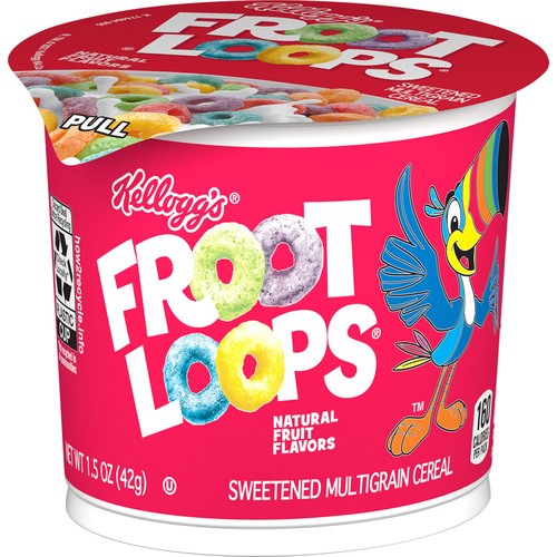 KELLOGGS FRUIT LOOPS CUP 42 GM