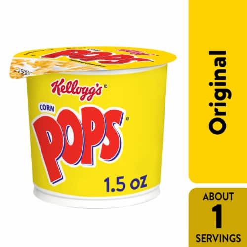 KELLOGG'S CORN POPS CEREAL CUP 1.5 OZ