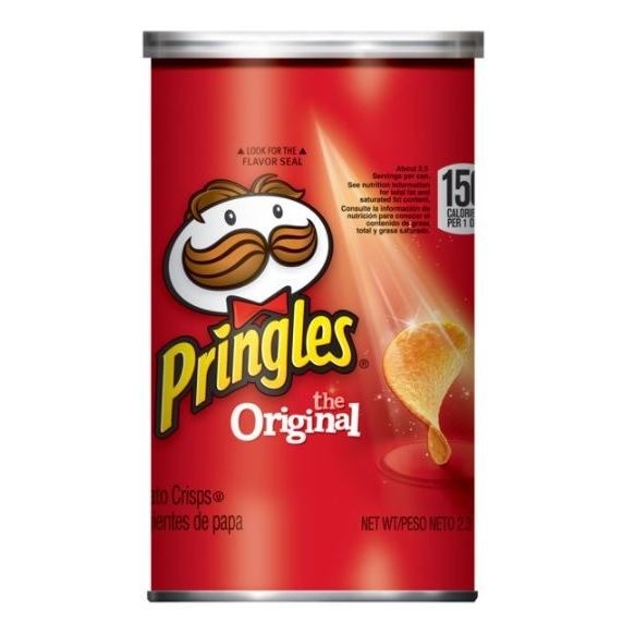 PRINGLES ORIGINAL CAN 2.5 OZ