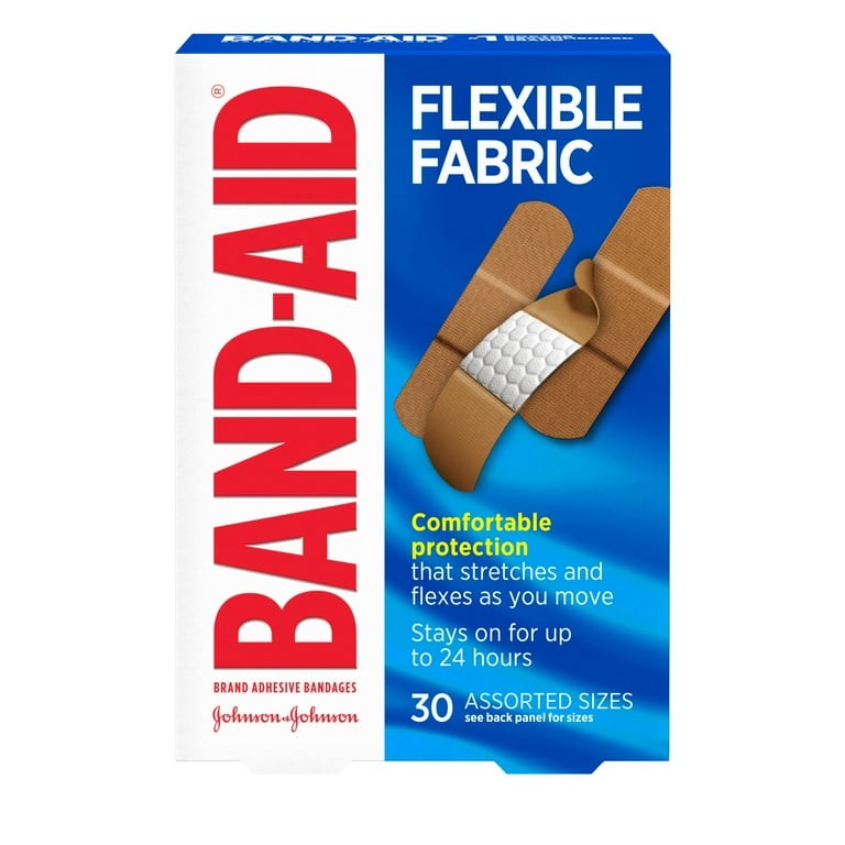 Band Aid Assorted Sizes 30 PCS