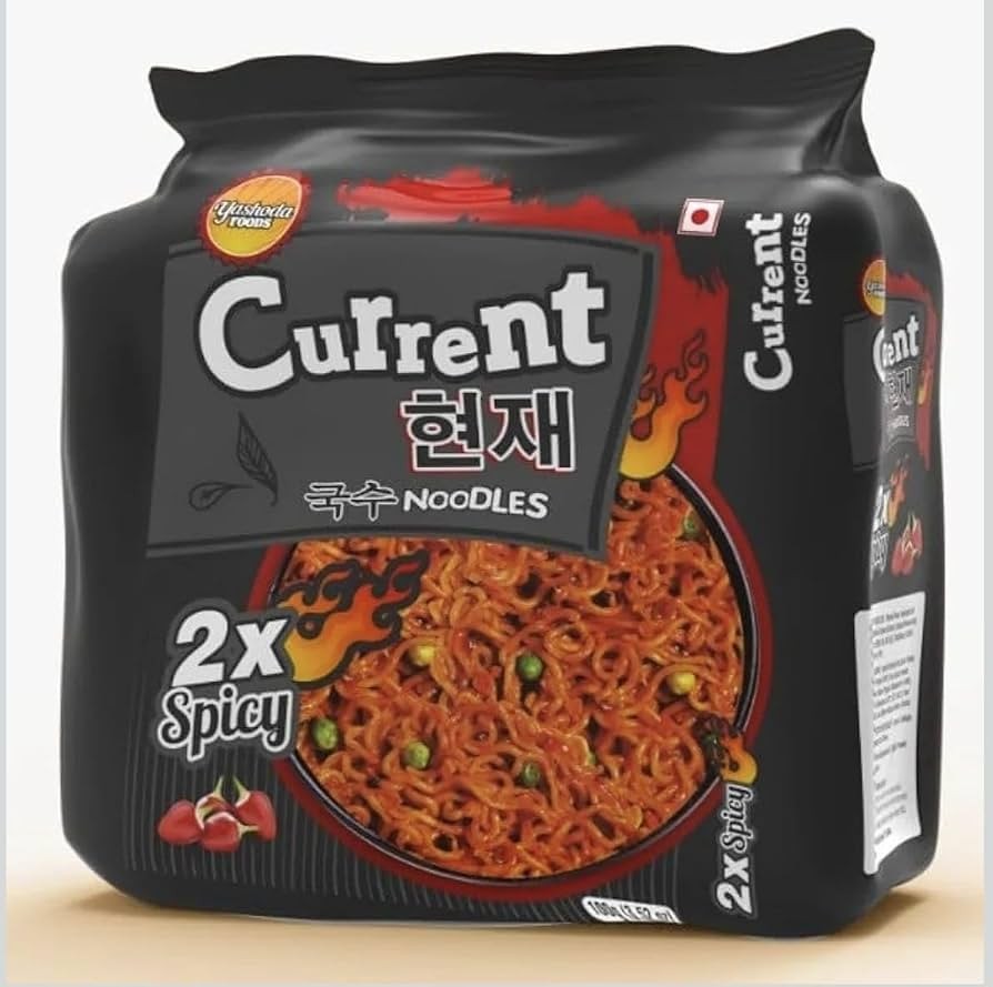 Current 2X Spicy Noodles 5 PACK