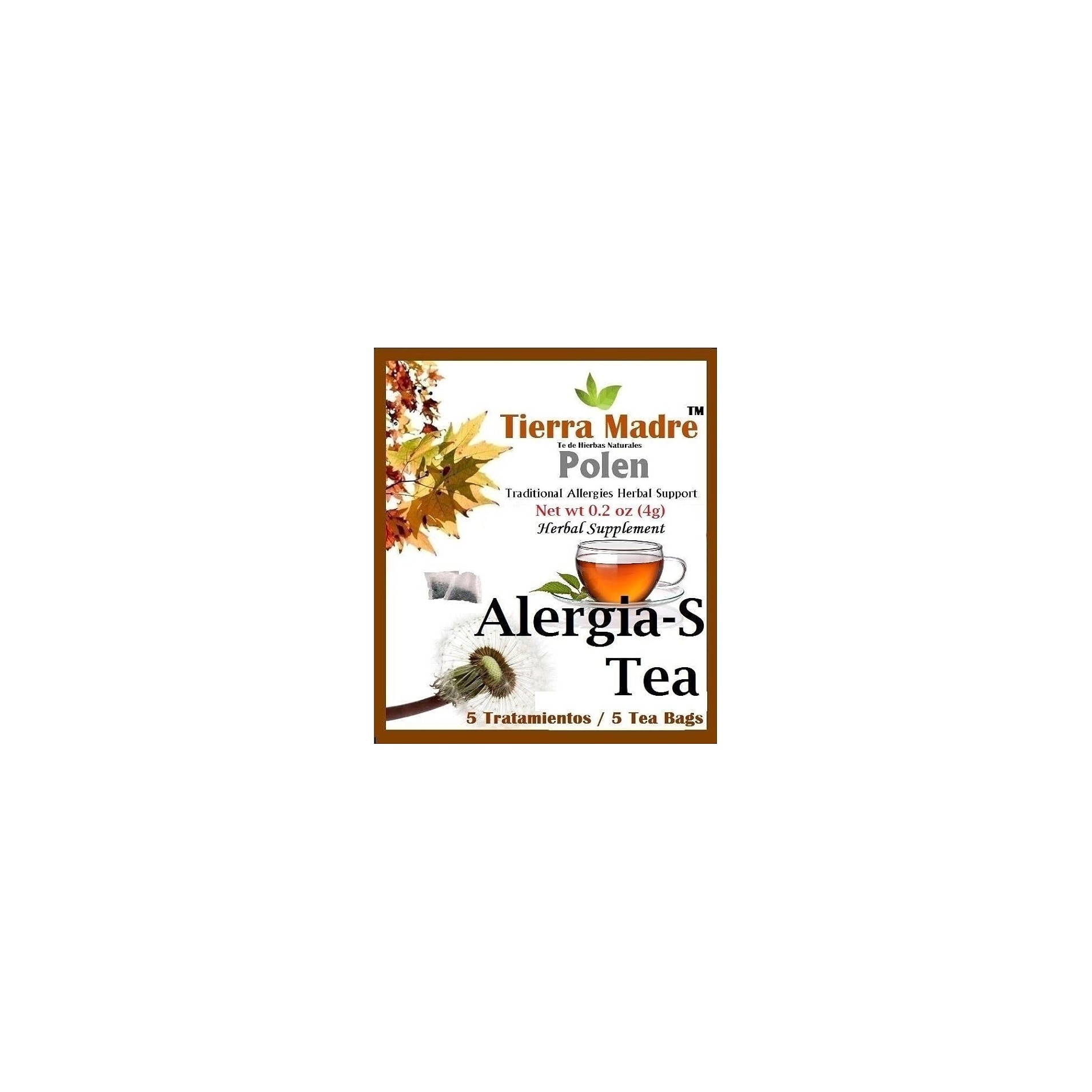 Tierra Madre AlergiaS Herbal Tea  5 BAG