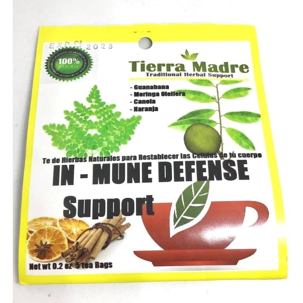 Tierra Madre Inmune Defense Herbal Tea 5 BAG