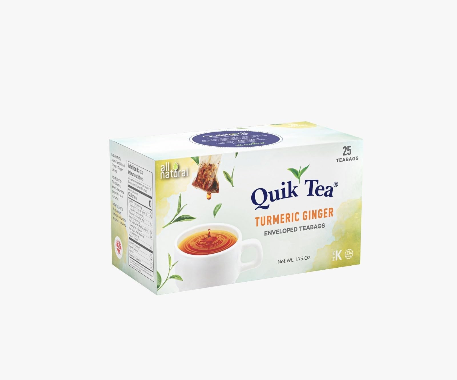 Quik Tea Turmeric Ginger  25 BAG