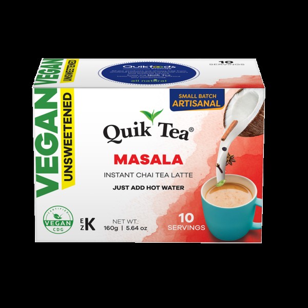 QuikTea Chai Tea Latte Masala 10 PACK