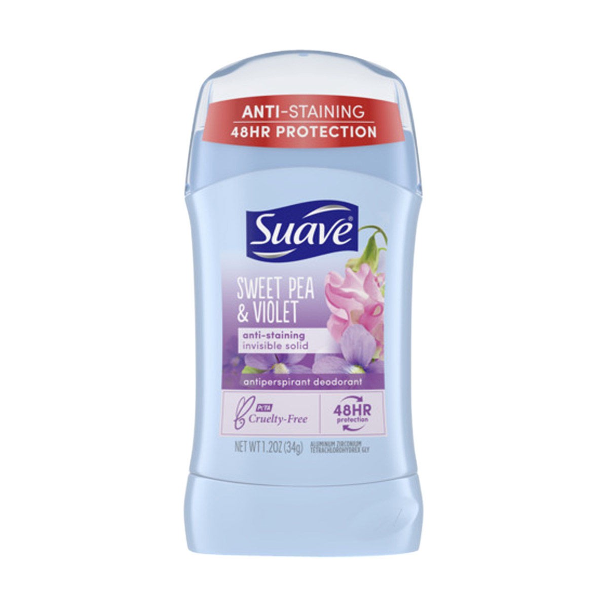 SUAVE SWEET PEA & VIOLET 1.2 OZ