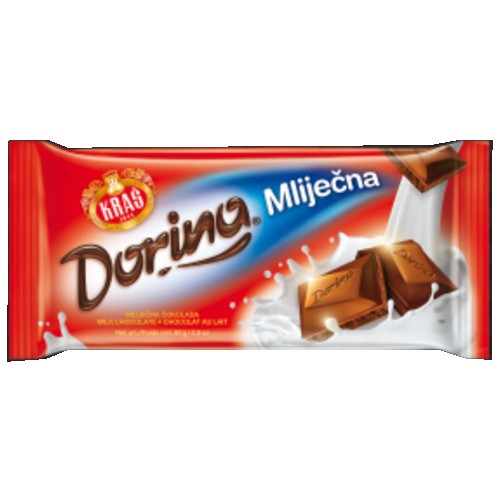 KRAS DORINA MLIJECNA CHOCOLATE 80 GM
