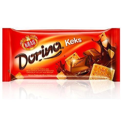 KRAS DORINA KEKS CHOCOLATE 80 GM