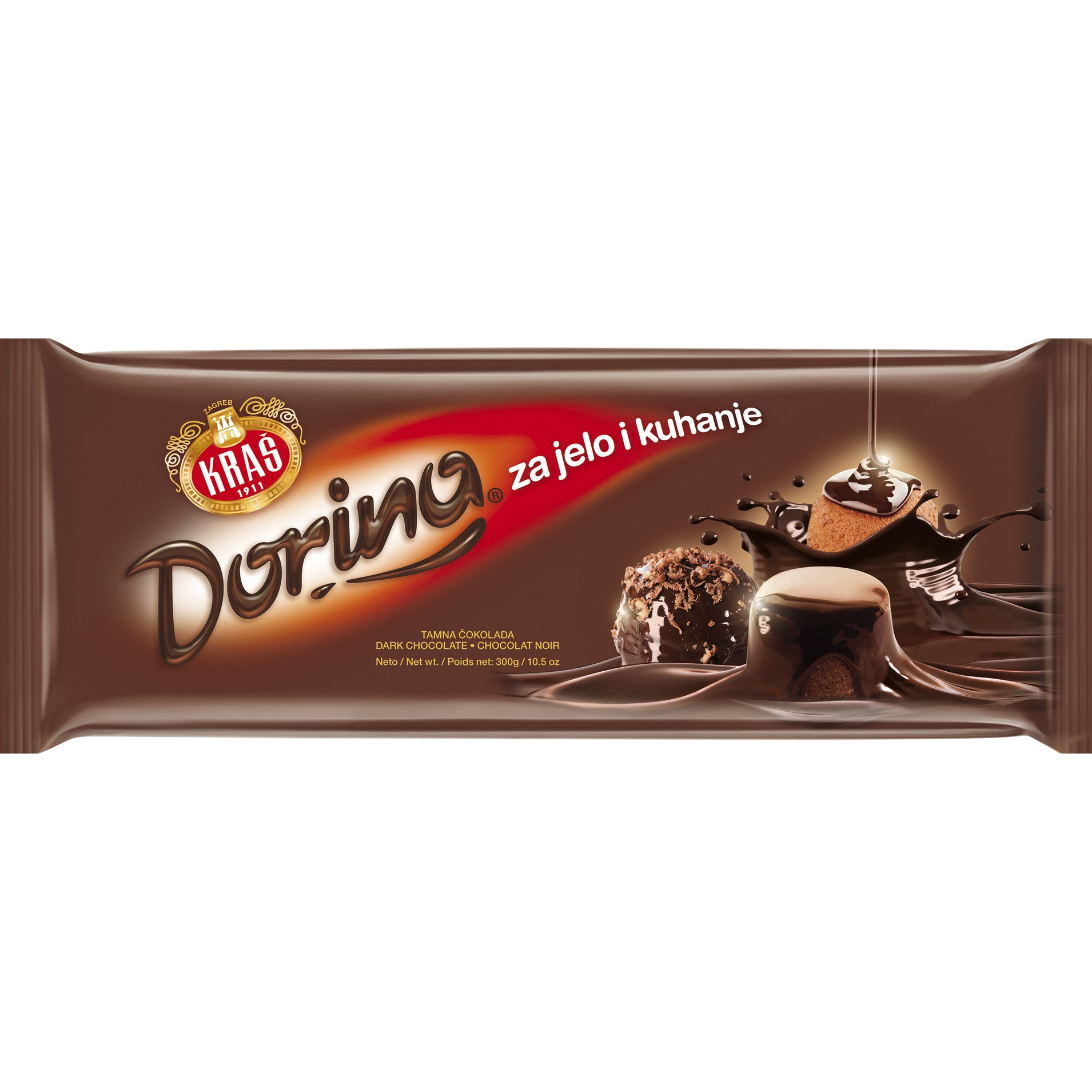 KRAS DORINA DARK CHOCOLATE 300 GM
