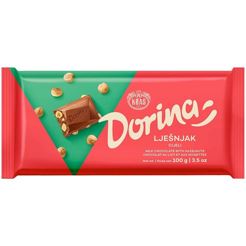 KRAS DORINA LJESNJAK WHOLE HAZELNUT 100 GM