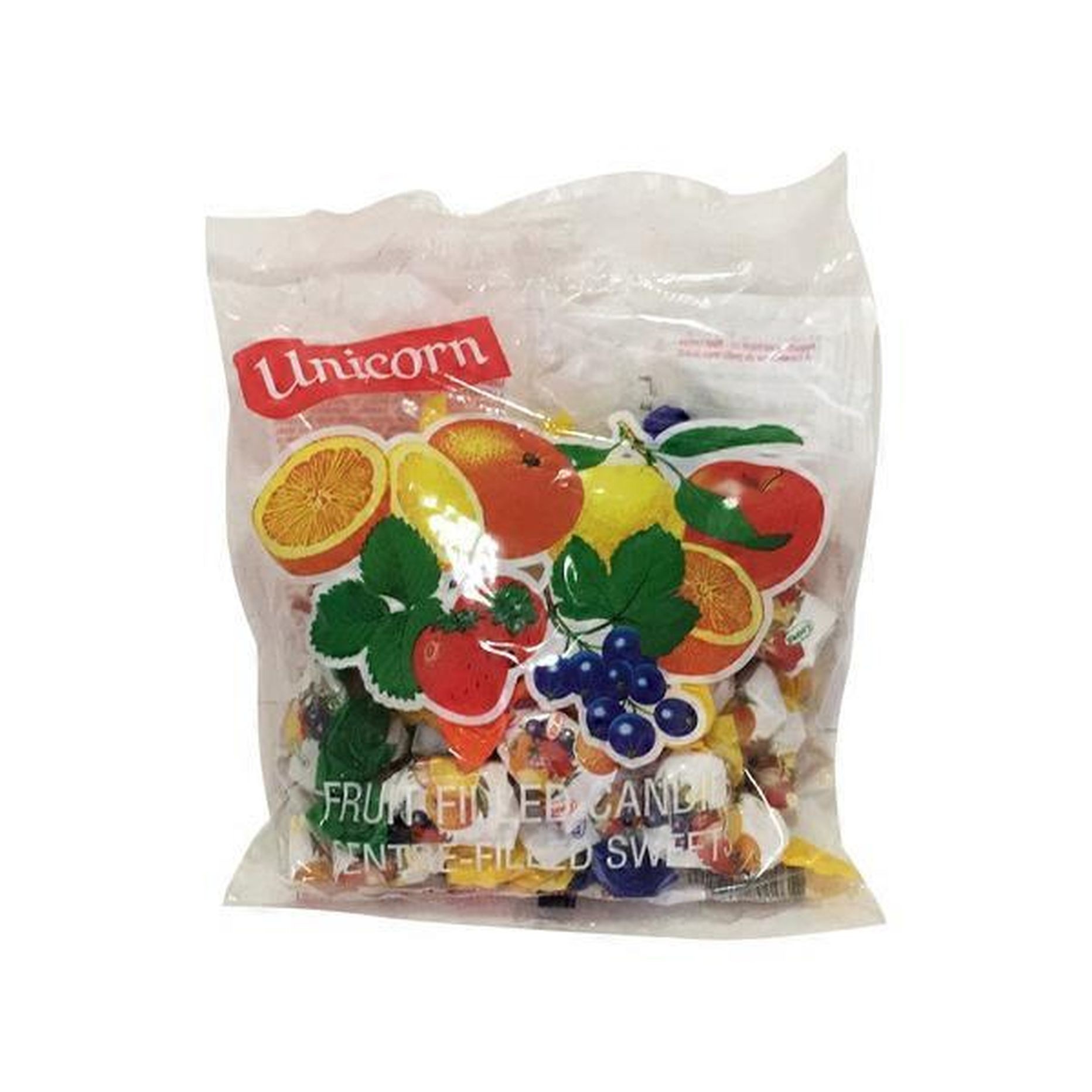UNICORN FRUIT FILLED CANDY 275 GM