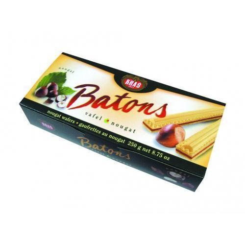 KRAS BATONS NOUGAT WAFERS 250 GM